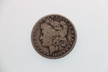 1881 O Silver Morgan Dollar Coin