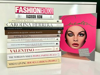 Collection Of Coffee Table Books - Fashion