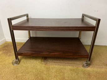 Vintage Wood Grain Cart