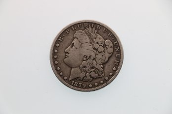 1879 Morgan Silver Dollar Coin