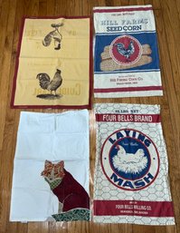 Great Vintage Feed Bag Towels