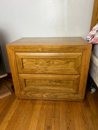 Thomasville Vintage Modern Oak Nightstand (2 Of 2)