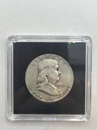 1951 Benjamin Franklin Silver Half Dollar