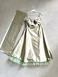 Beautiful Helen Ainston Silk Shantung Cocktail Dress