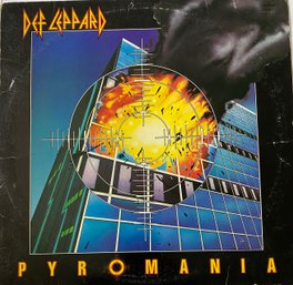 Def Leppard  - Pyromania  - 1983 Mercury Vinyl LP Record 810 308-1