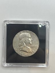 1963 Benjamin Franklin Silver Half Dollar