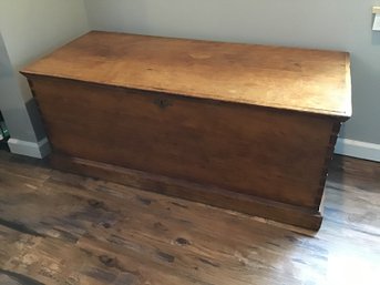 Beautiful Large Dove Tailed Blanket Chest