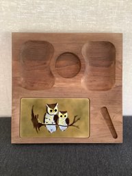 Owl Tile Appetizer  Board