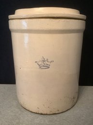 5 Crock With Lid