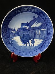 Royal Copenhagen Blue Decorative Dish 1980