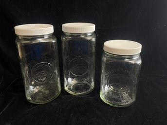 Set Of Countertop Food Storage Jars