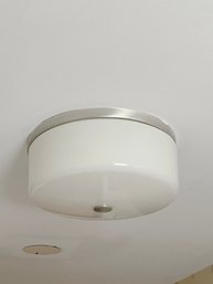 A Ceiling Mounted 1950s Light - Lower Level Powder