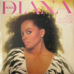 Diana Ross  - 'Why Do Fools Fall In Love'  - 1981 LP, AFL1 4153, 1st Press WITH INNER SLEEVE