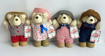 Lot Of 1986 Wendys Furskins Bears