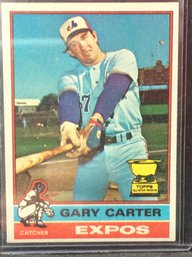 1976 Topps Gary Carter Rookie Cup Card - M