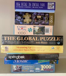 Eight New Puzzles