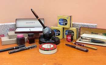 Vintage Desktop - Fountain Pens, Ink, And More