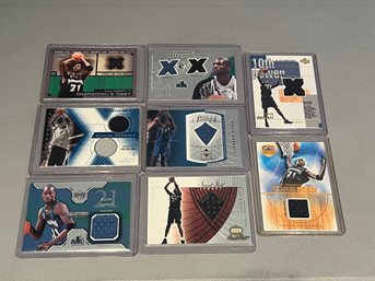 Lot Of 8 Kevin Garnett Jersey Basketball Cards