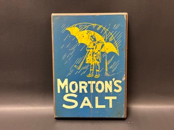 Vintage 1970s Morton Salt Wall Sign
