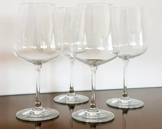 A Set Of 4 Wine Goblets By Villeroy & Boch