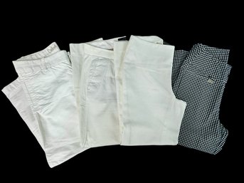 Four Pairs Of Pants (J Crew, Vincent Camuto, LuluB) - Size 2