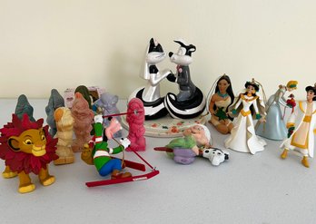 Warner Brothers And Disney Collectible Figurines