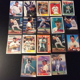 (18) Assorted Wade Boggs Cards