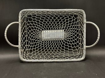 A Lovely Metal Wire Basket