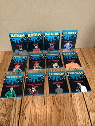Batman & Robin Pop Up Cards 1995 1-12, Missing #6.   Lot 82
