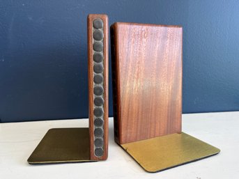 Wooden Bookends