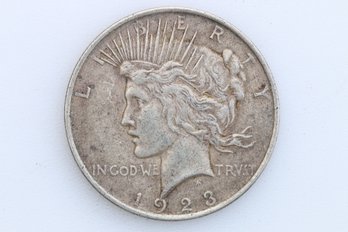 1923  Silver Peace Dollar Coin