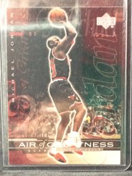 19999 Upper Deck Air Of Greatness Michael Jordan - M