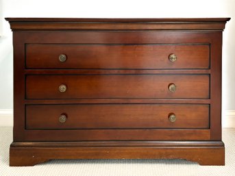 A Solid Cherry Dresser By Grange Furniture