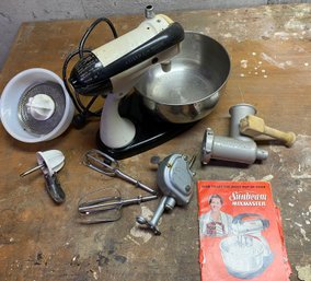 Vintage Sunbeam Mixmaster With Accessories