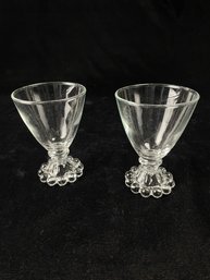 MID CENTURY ANCHOR HOCKING BOOPIE JUICE GLASSES