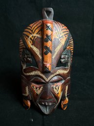 Hand Carved Wooden Mask