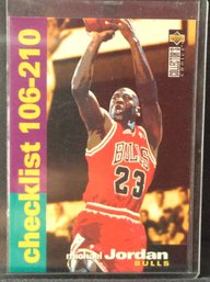 1995 Upper Deck Collector's Choice Michael Jordan Checklist - M