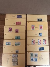 Numbered US Stamps