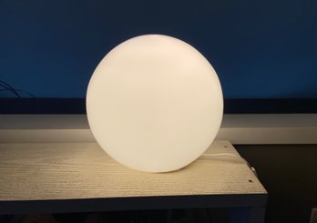 IKEA Glass Ball Table Lamp