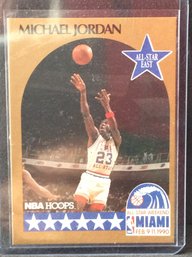 1990 NBA Hoops Michael Jordan All Star - M
