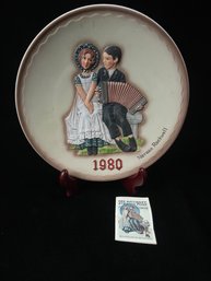 1980 Norman Rockwell Decorative Dish