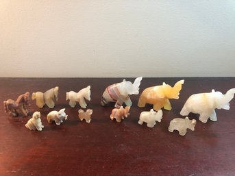 Marble Elephants And Other Marble Animals