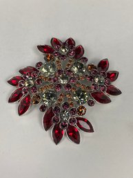 Joan Rivers Gem Silver Pin