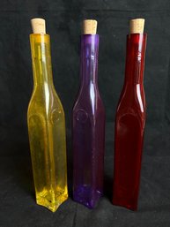 Colored Glass Bottles