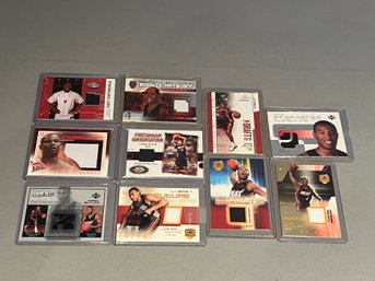 Lot Of 10 Caron Butler Jersey Basketball Cards