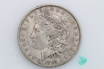 1889  Silver Morgan Dollar Coin