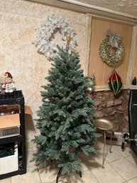 Artificial Prelit Christmas Tree
