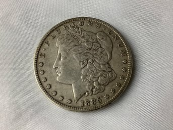 1885 US Morgan Silver Dollar (90 PerCent Silver)