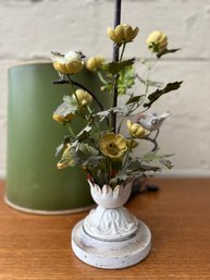 MID CENTURY METAL Put A Bird On It - FLOWER TABLE LAMP