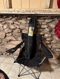 Pair Black Ozark Trail Chairs In Bag